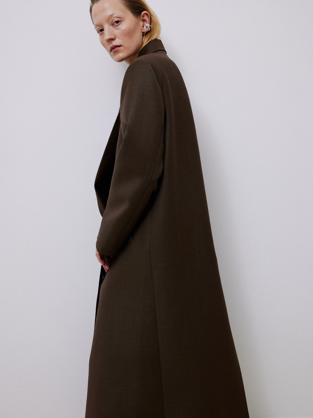 WOOL MAXI COAT