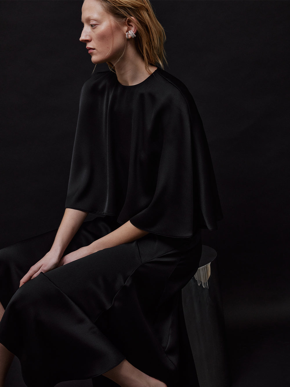 CAPE DRESS
