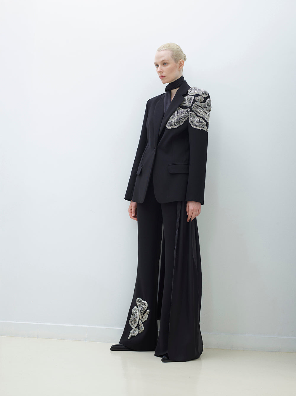 Hand-Embroidered Pants