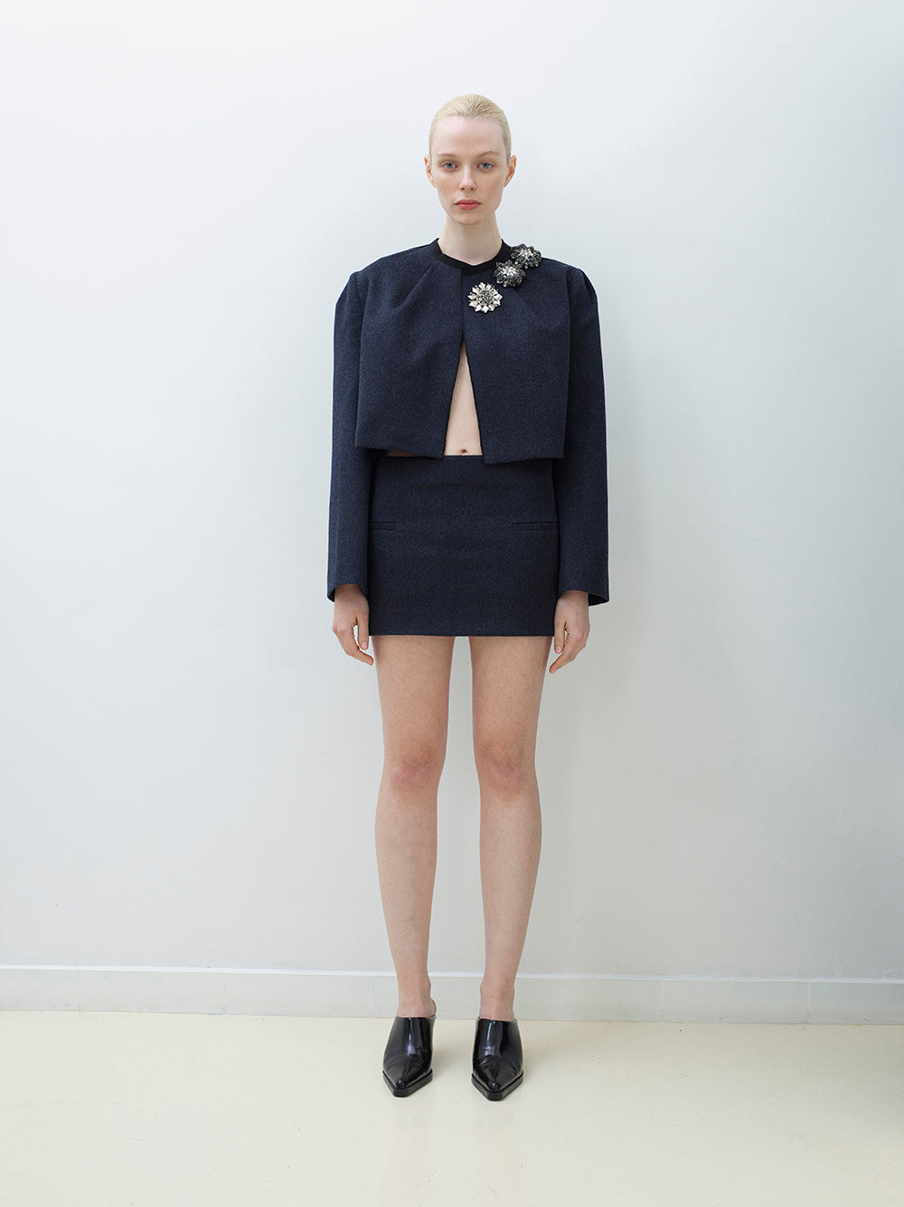 Embellished Cropped Jacket