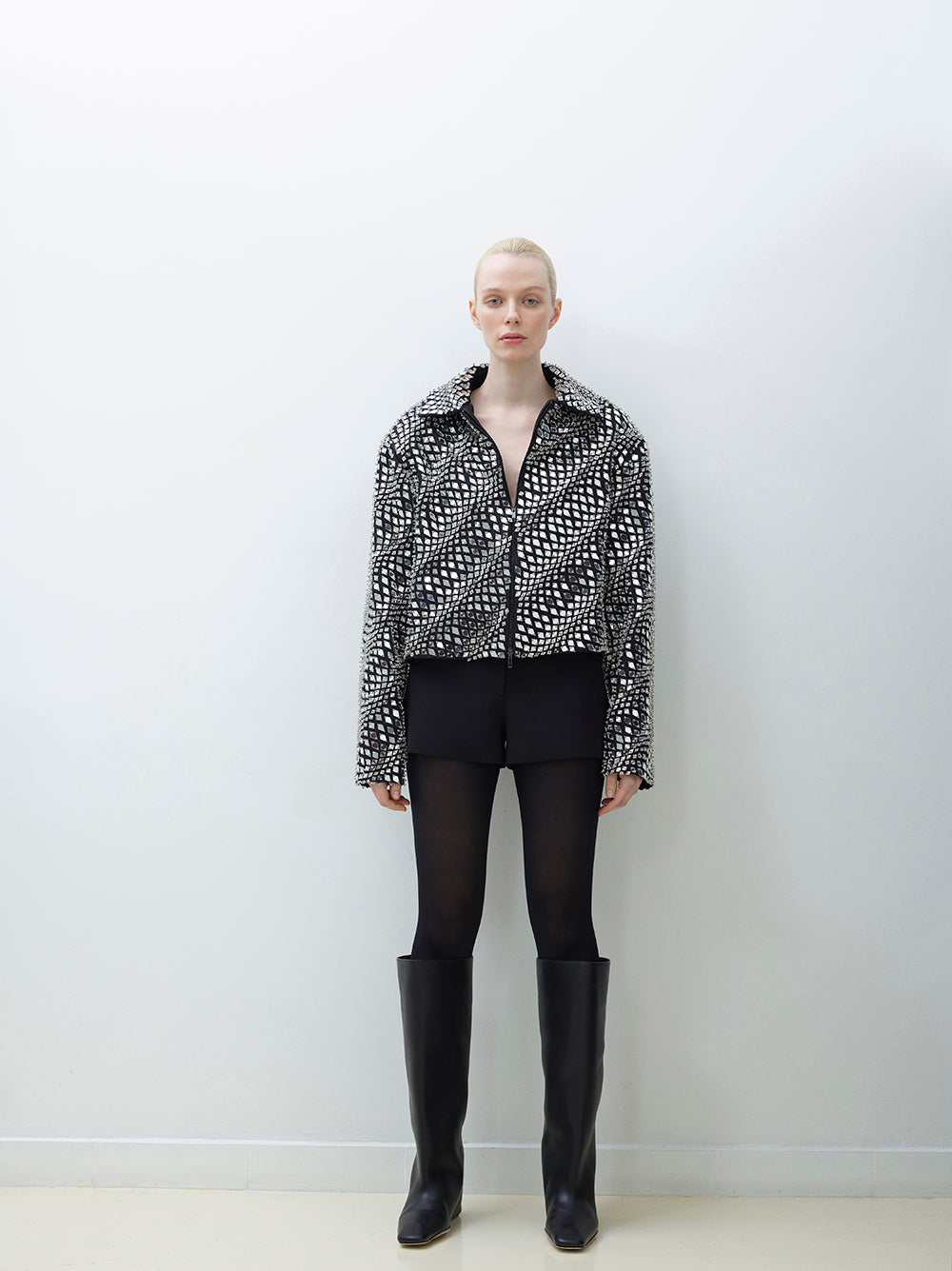 Embroidered Bomber Jacket