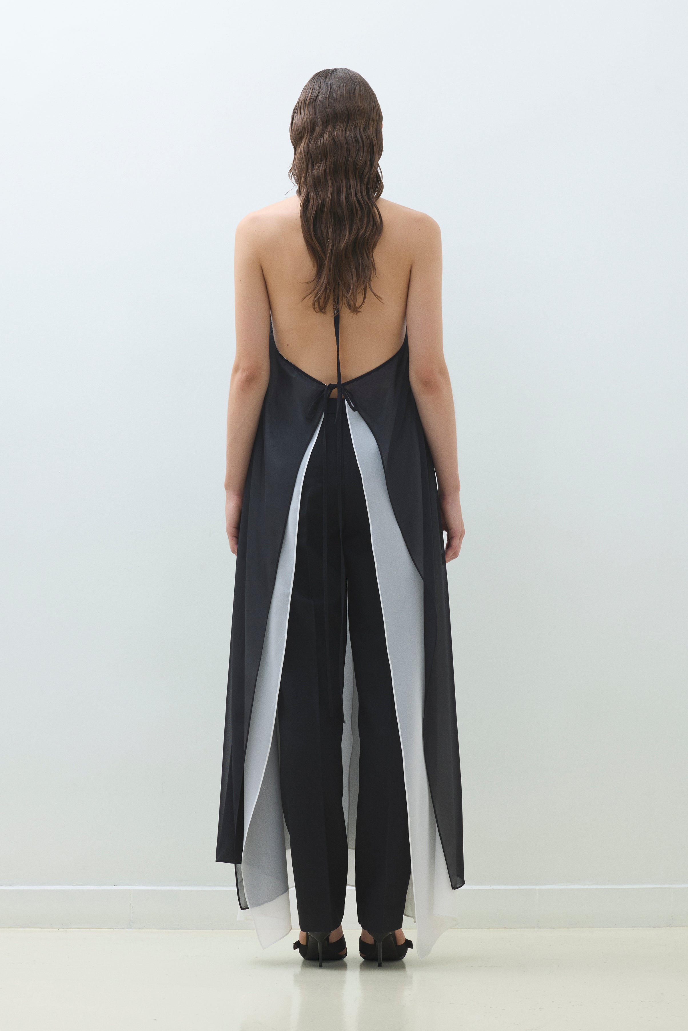 TWO LAYERED CHIFFON TUNIC