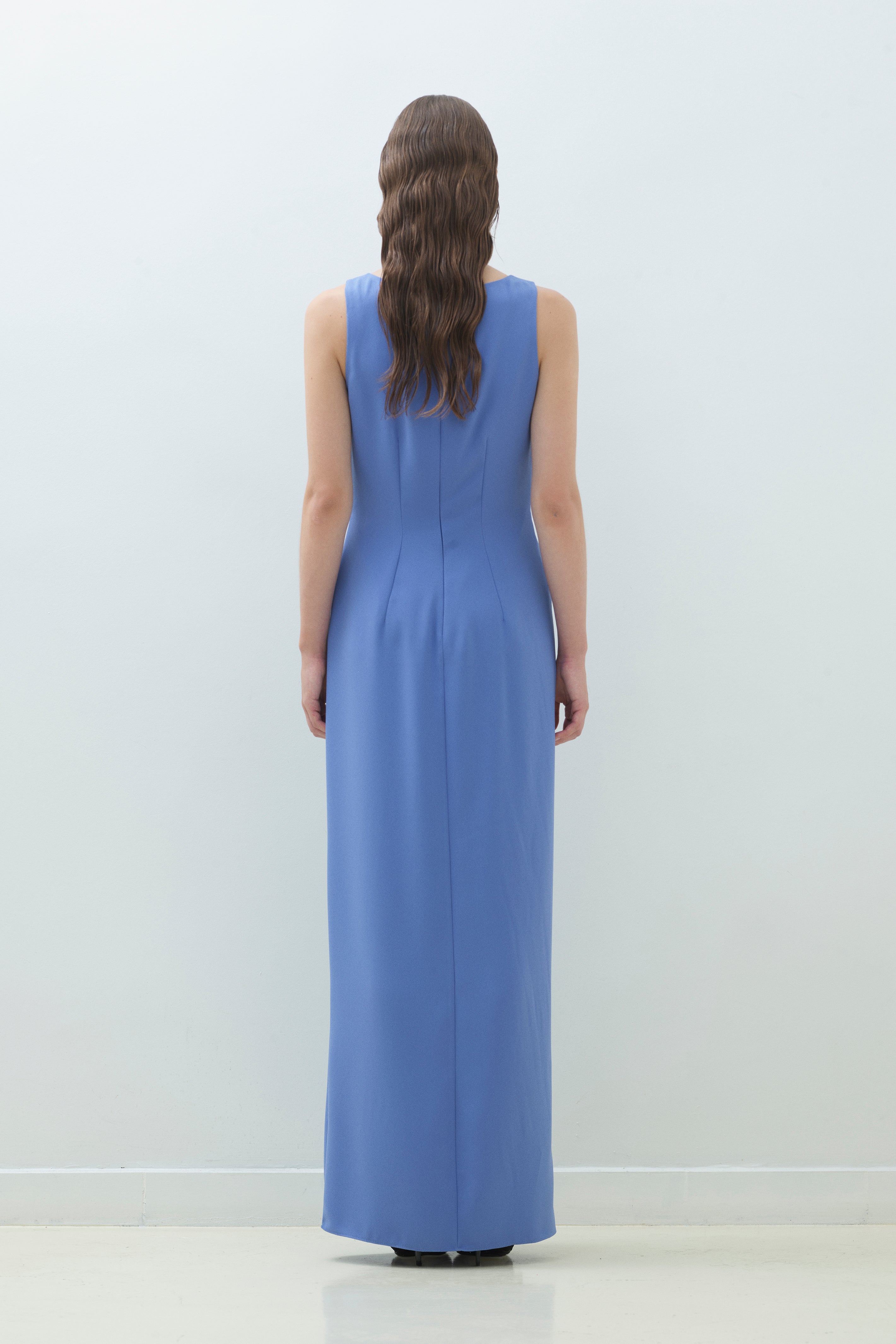 FRONT KNOT TANK DRESS