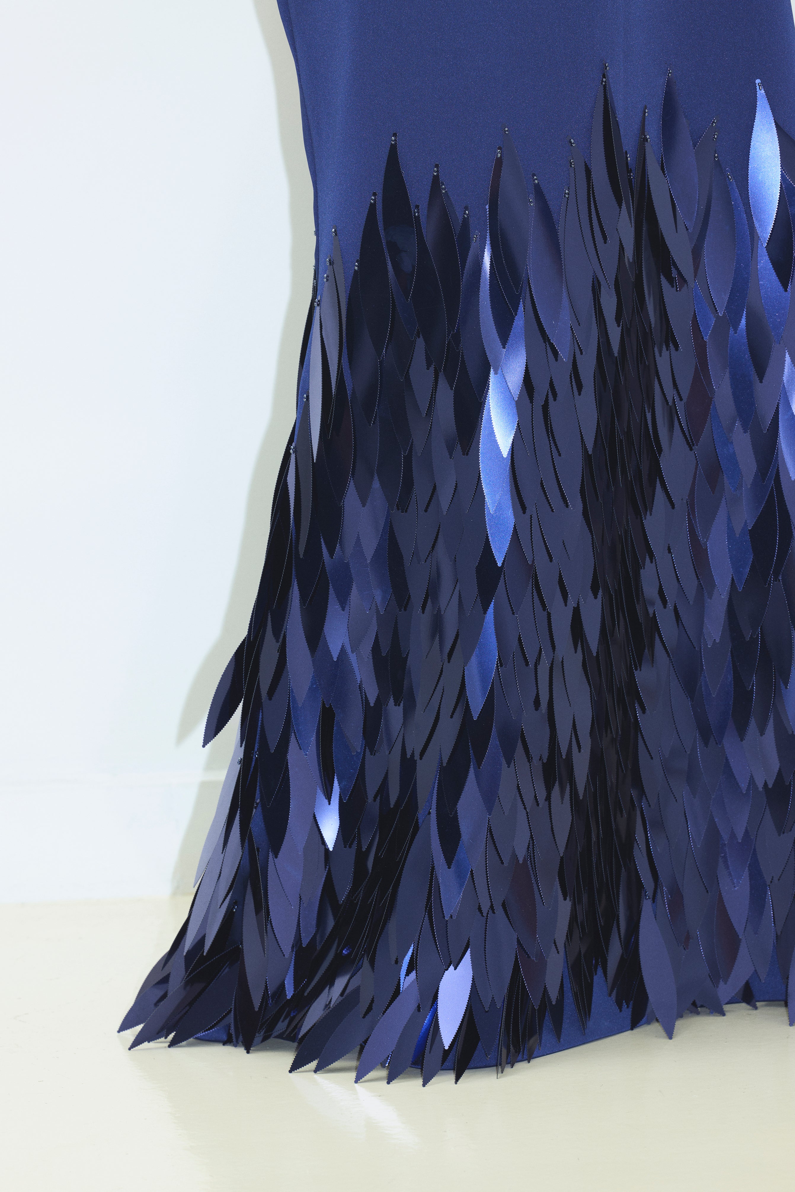 HAND EMBROIDERED WHALE SKIRT