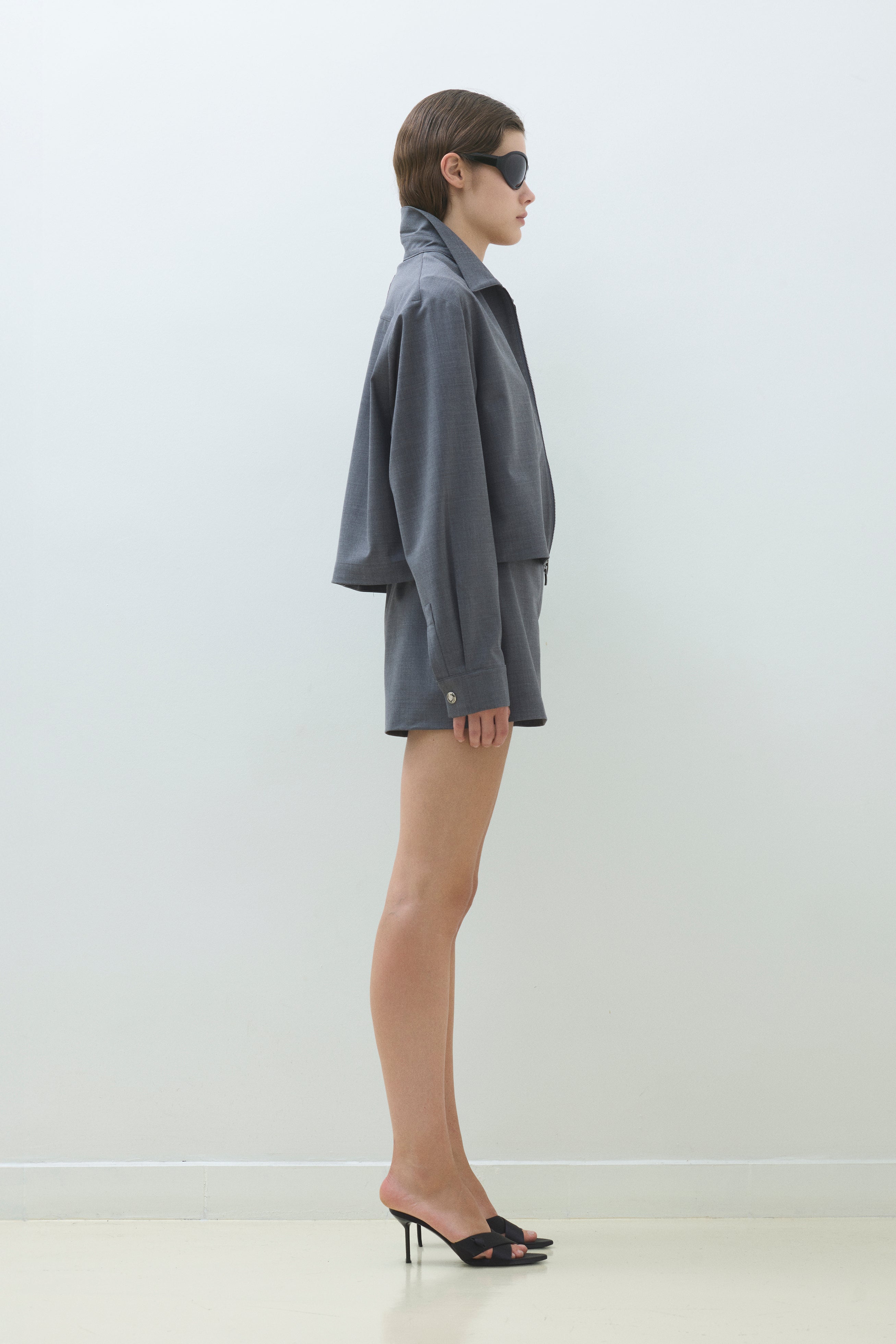 SMART MINI WOOL SHORTS