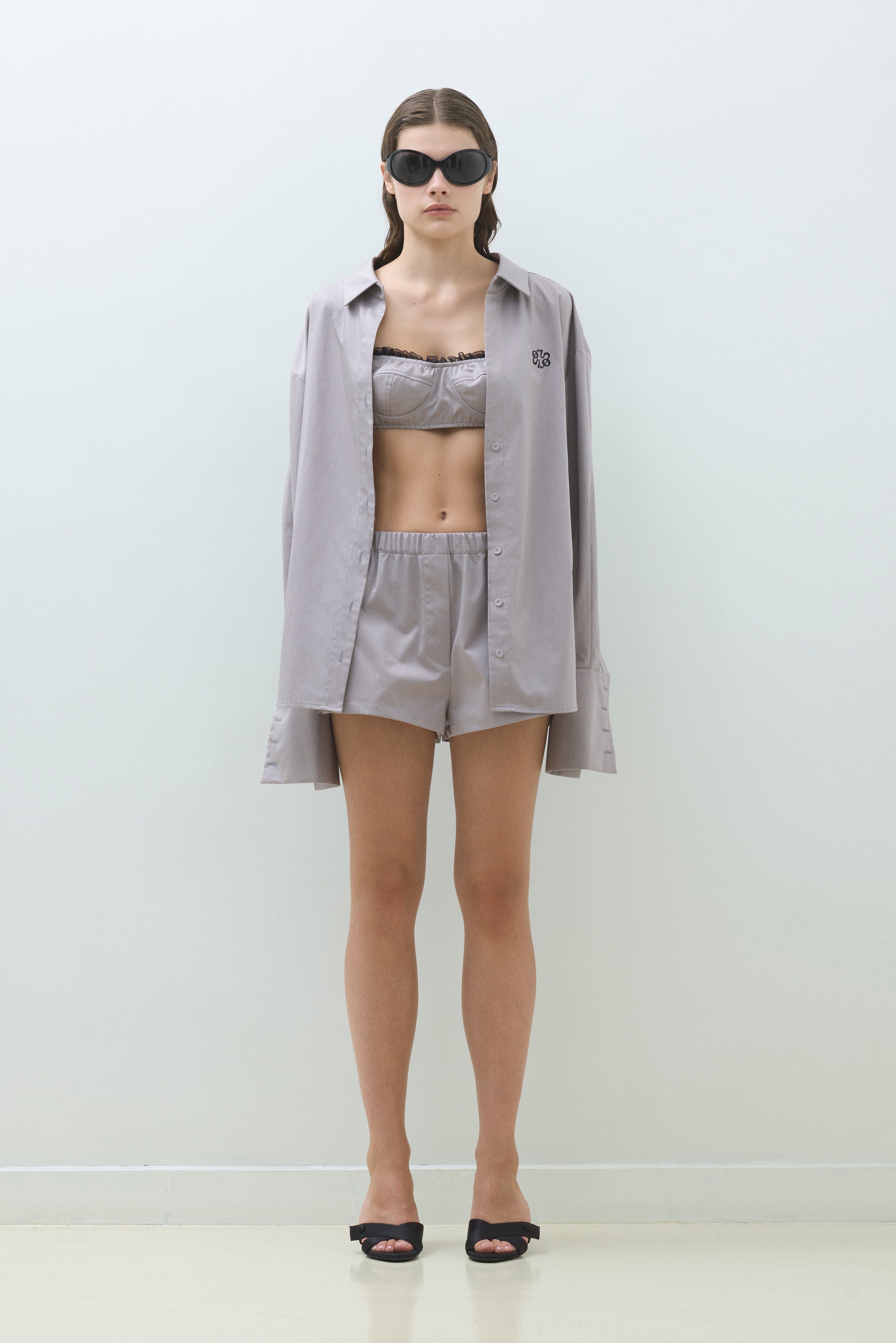 LOGO EMBROIDERED BOXER SHORTS