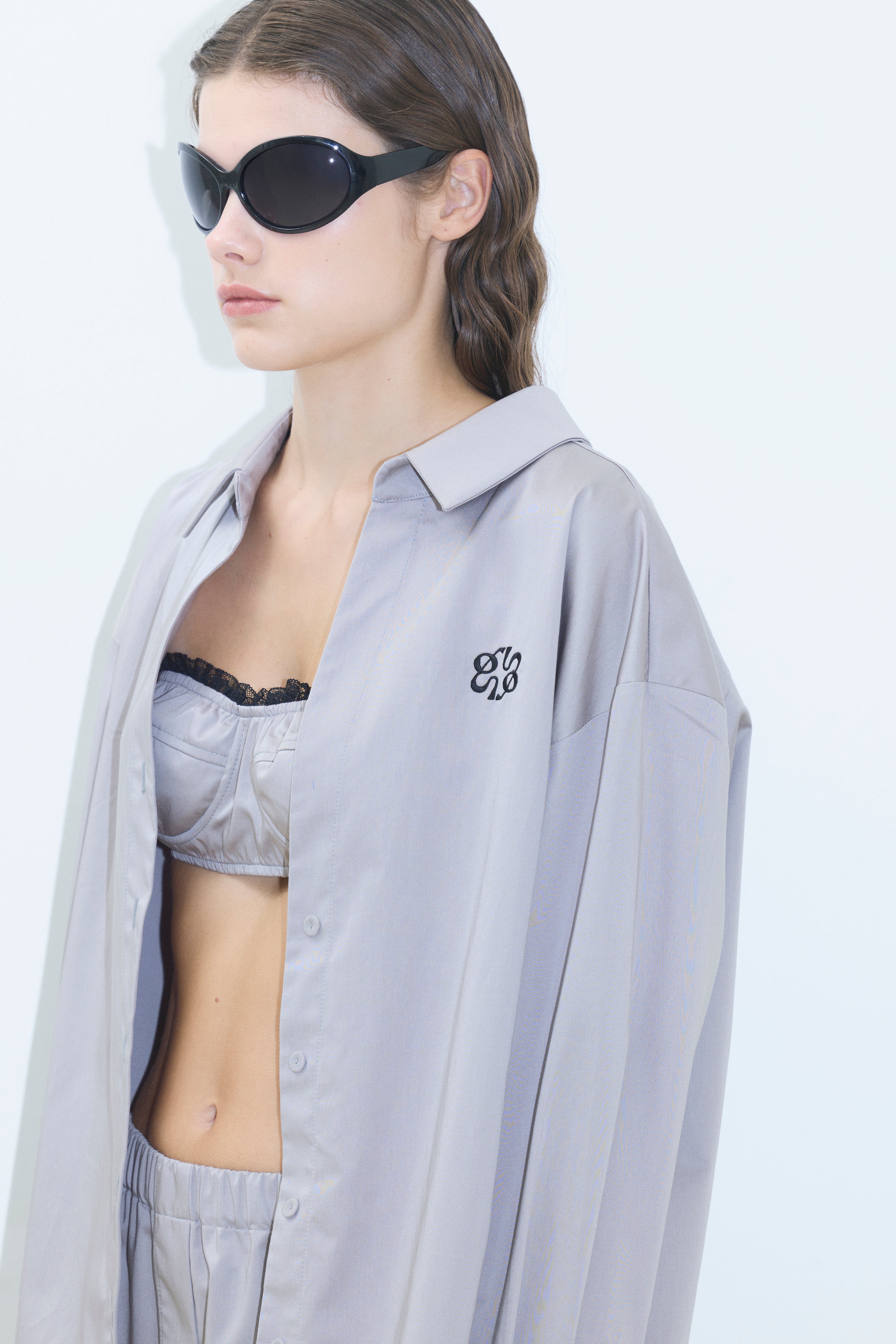 LACE TRIM BRALETTE WITH ELASTIC BACK