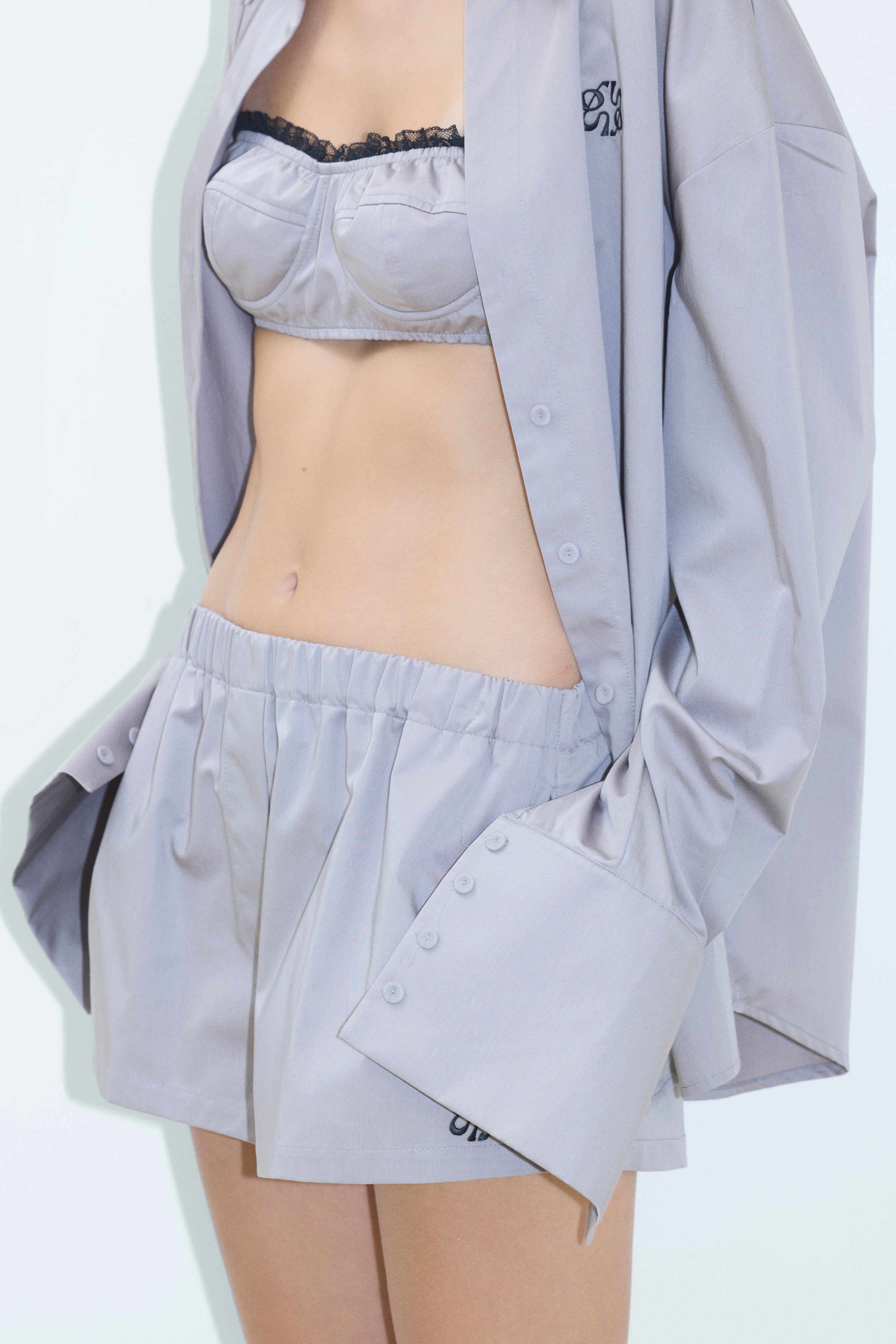 LOGO EMBROIDERED BOXER SHORTS