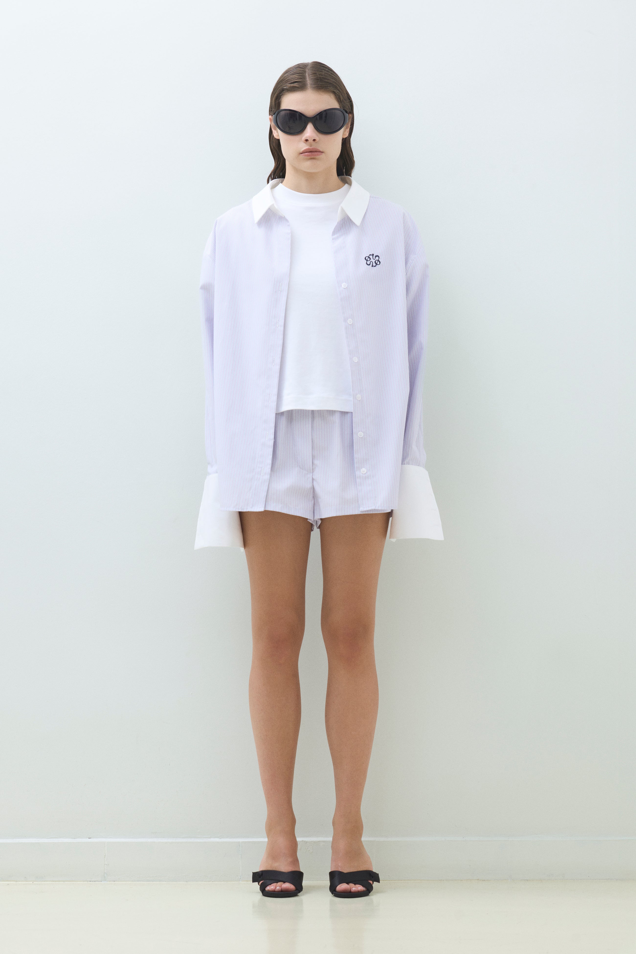 LOGO EMBROIDERED BOXER SHORTS