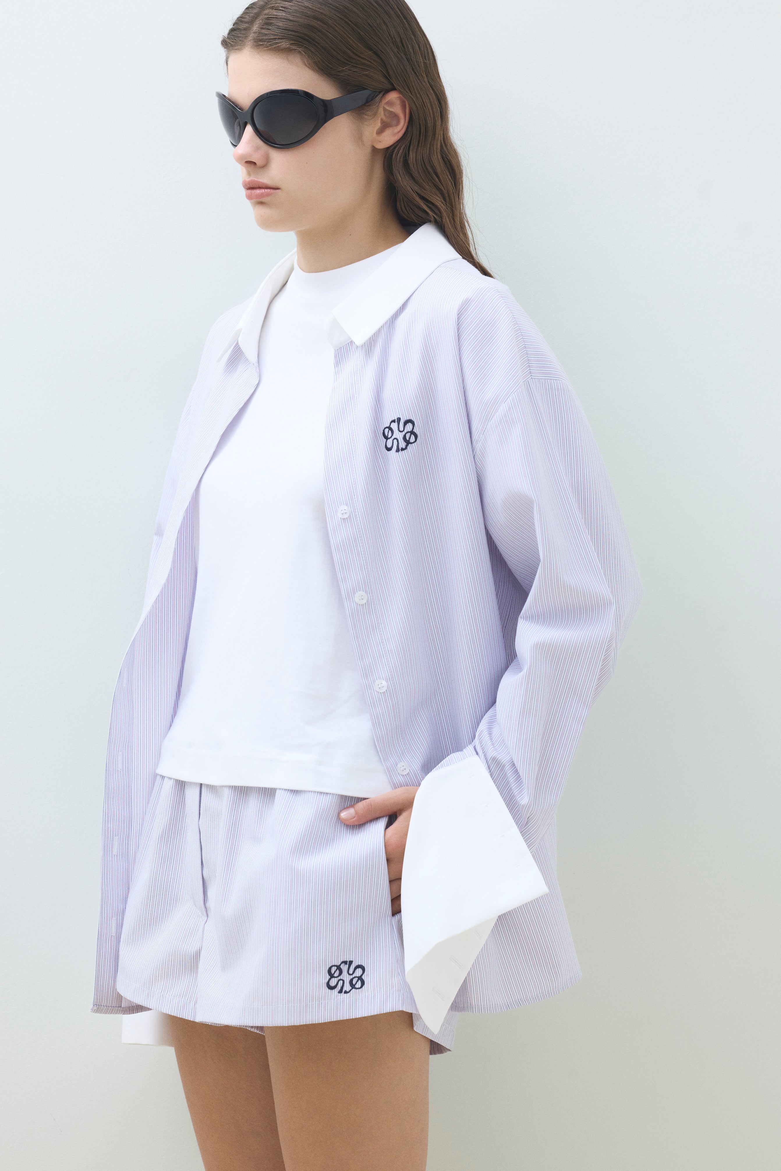 LOGO EMBROIDERED BOXER SHORTS