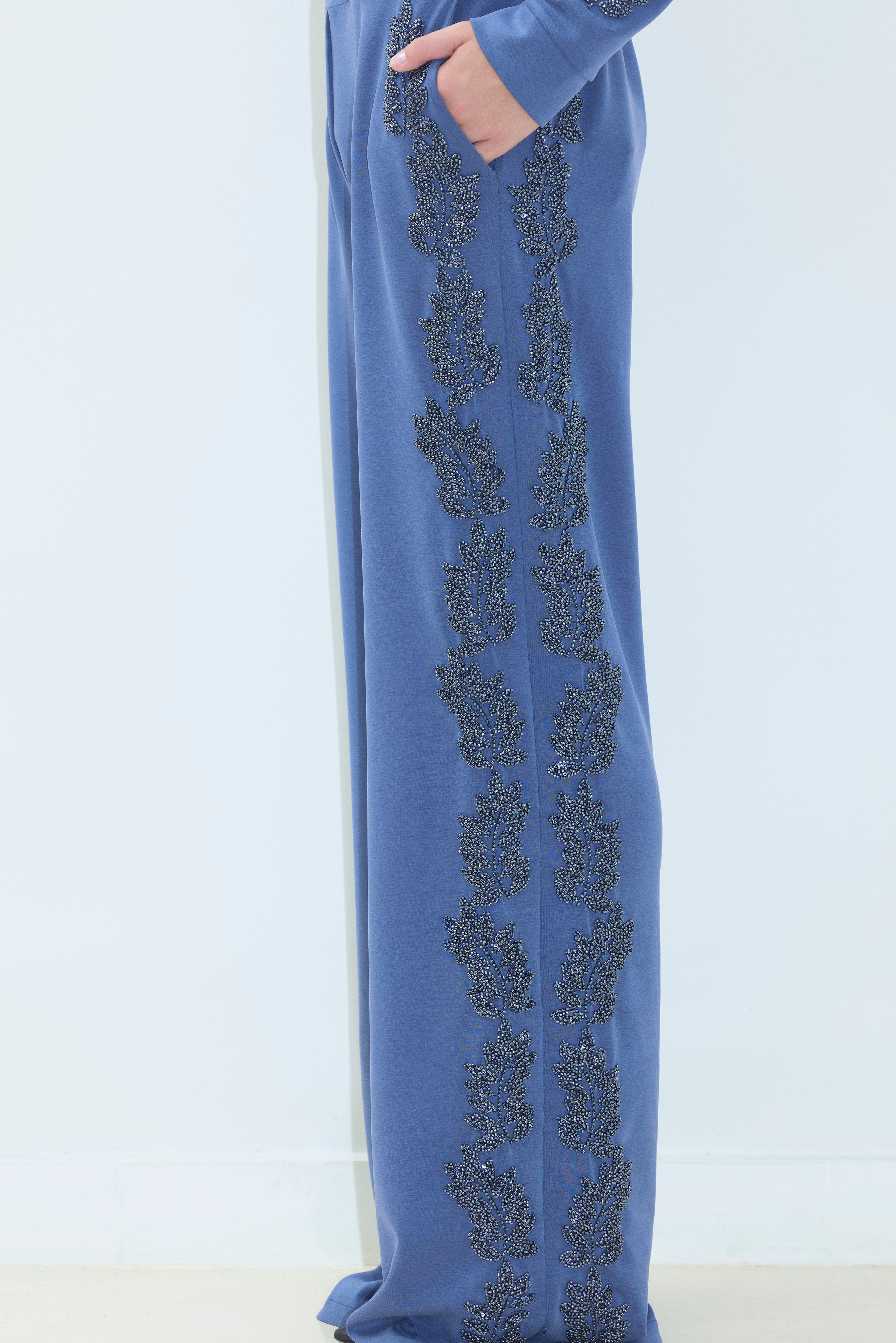 EMBORIDERED MODAL JERSEY PJ PANTS