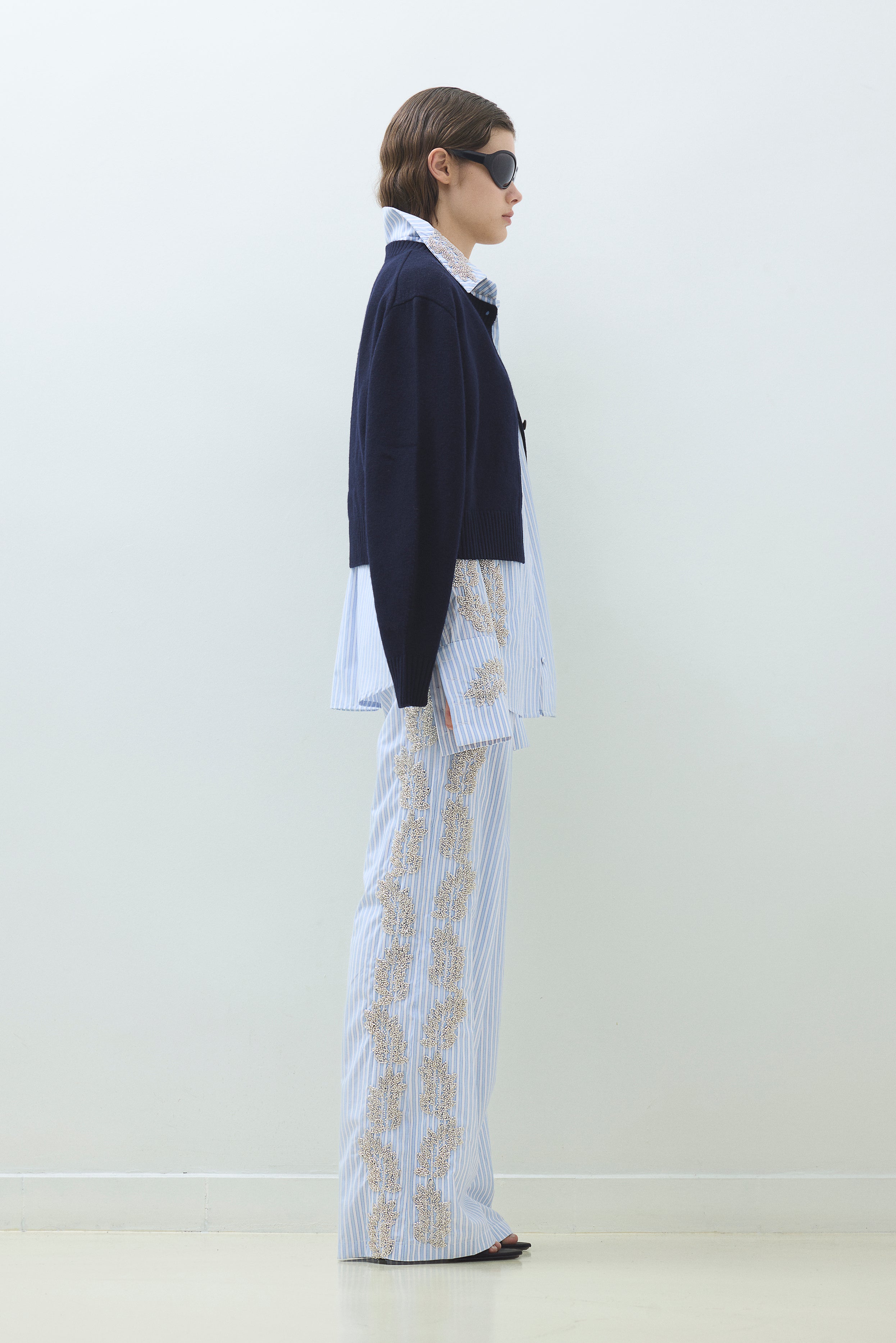 EMBROIDERED OVERSIZE SHIRT