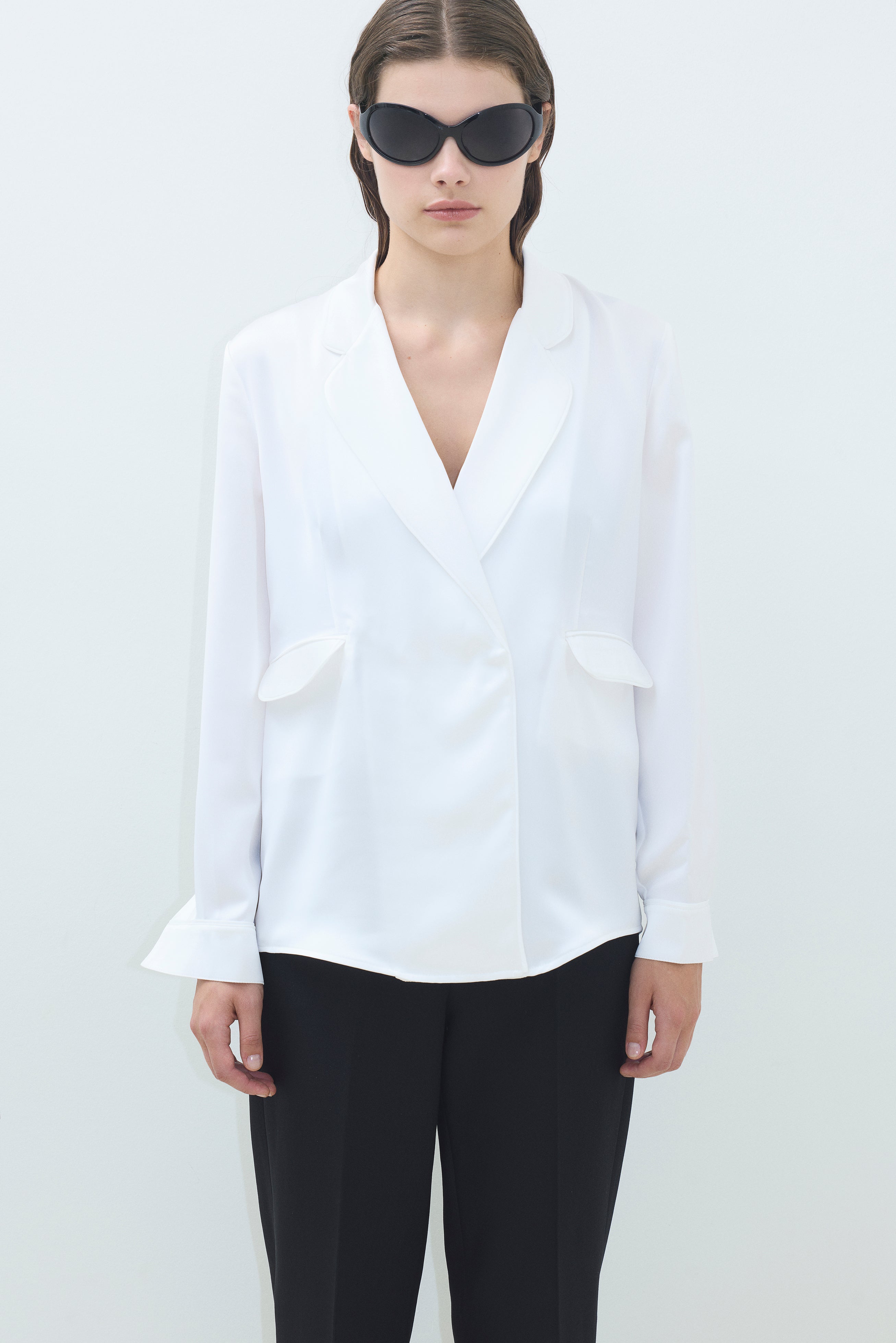 DOUBLE BREATED SPRING JACKET BLOUSE