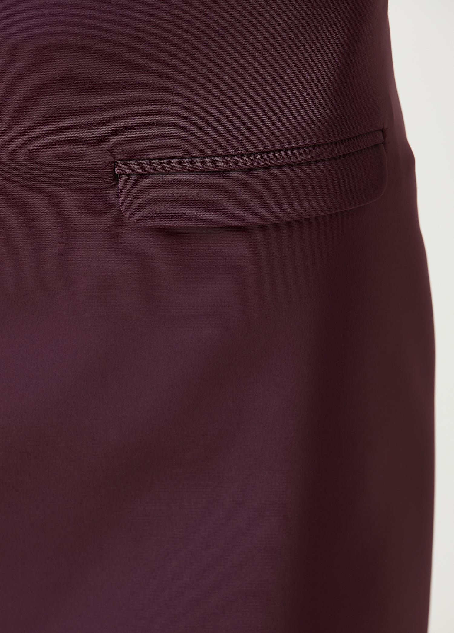Maxi Tube Skirt With Pocket Details