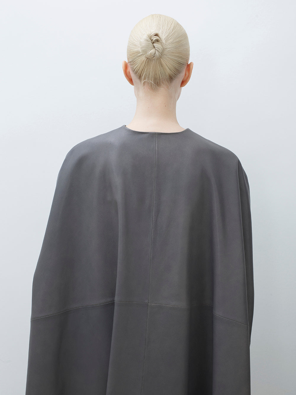 Leather cape