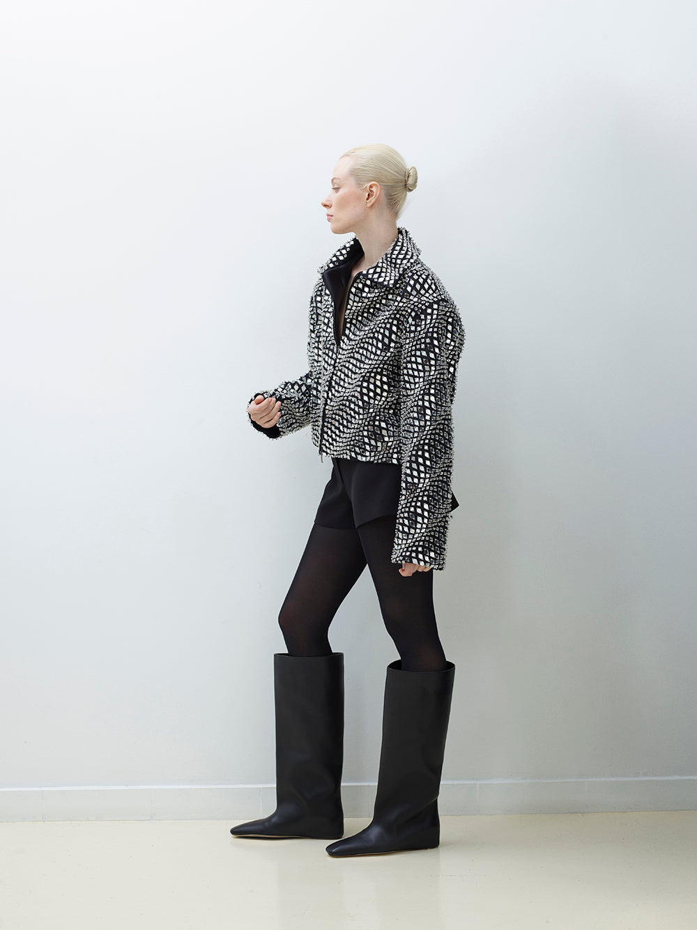 Side-Pocket Mini Shorts