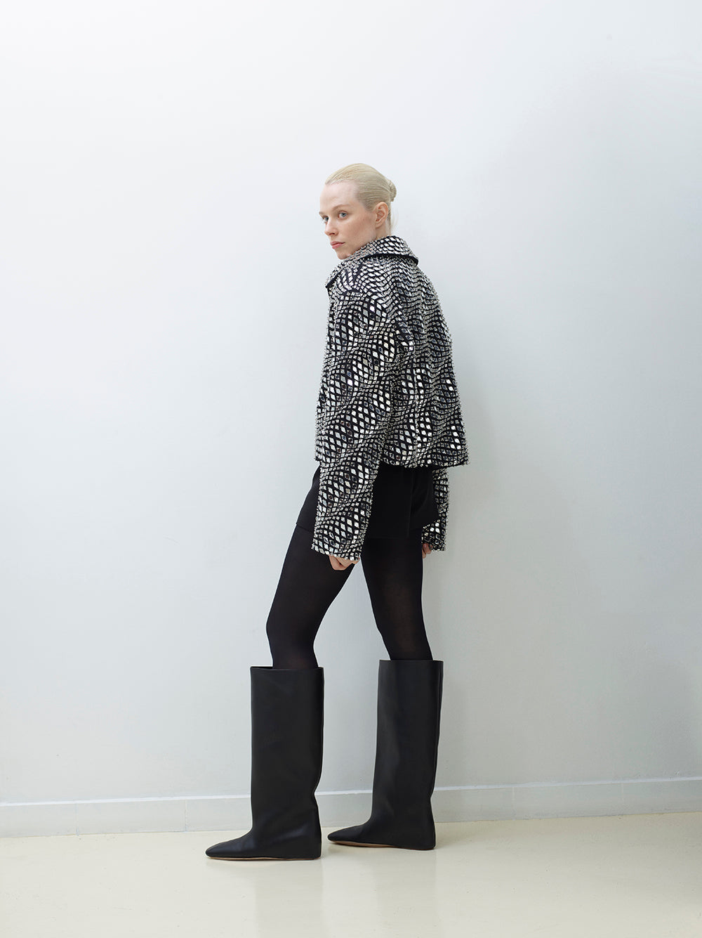 Embroidered Bomber Jacket