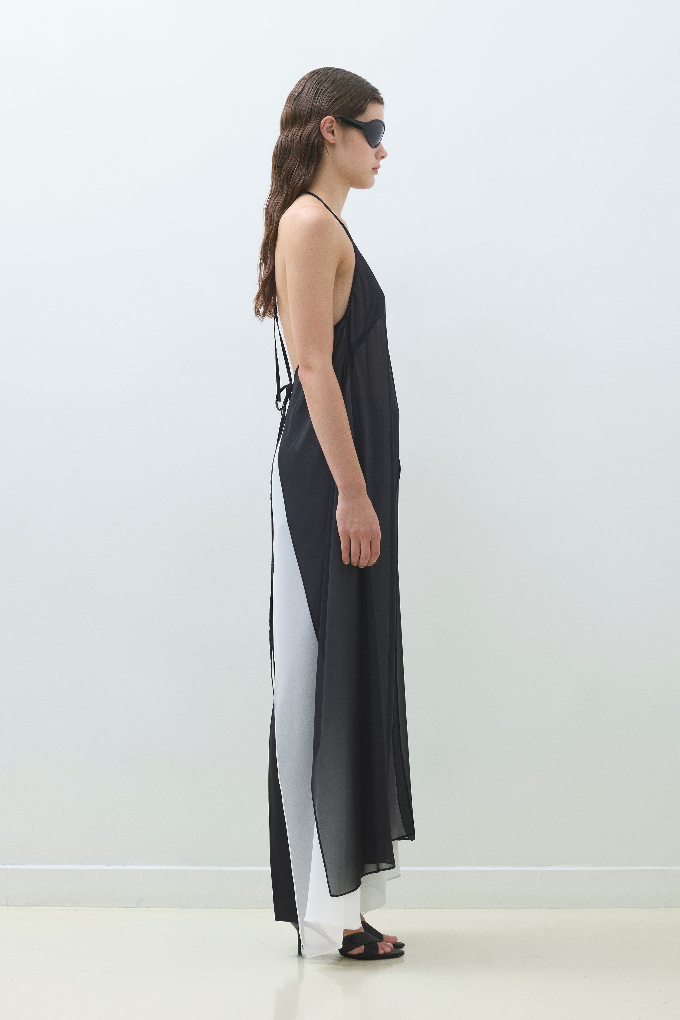 TWO LAYERED CHIFFON TUNIC