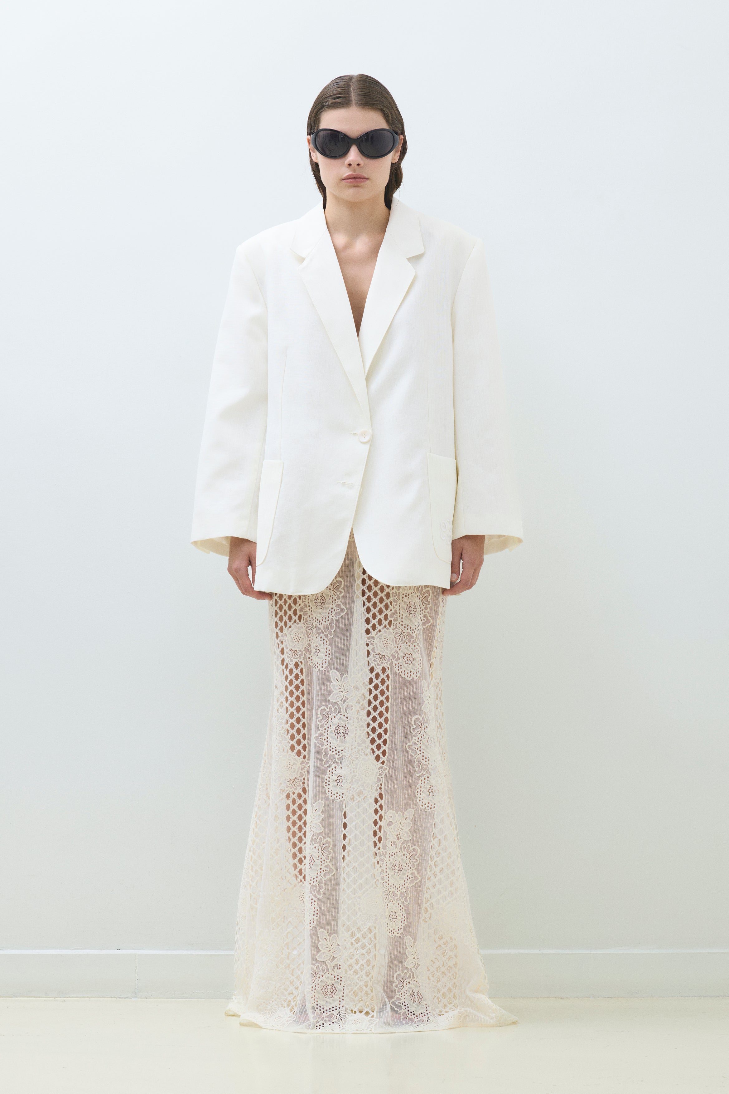 OVERSIZED LINEN JACKET