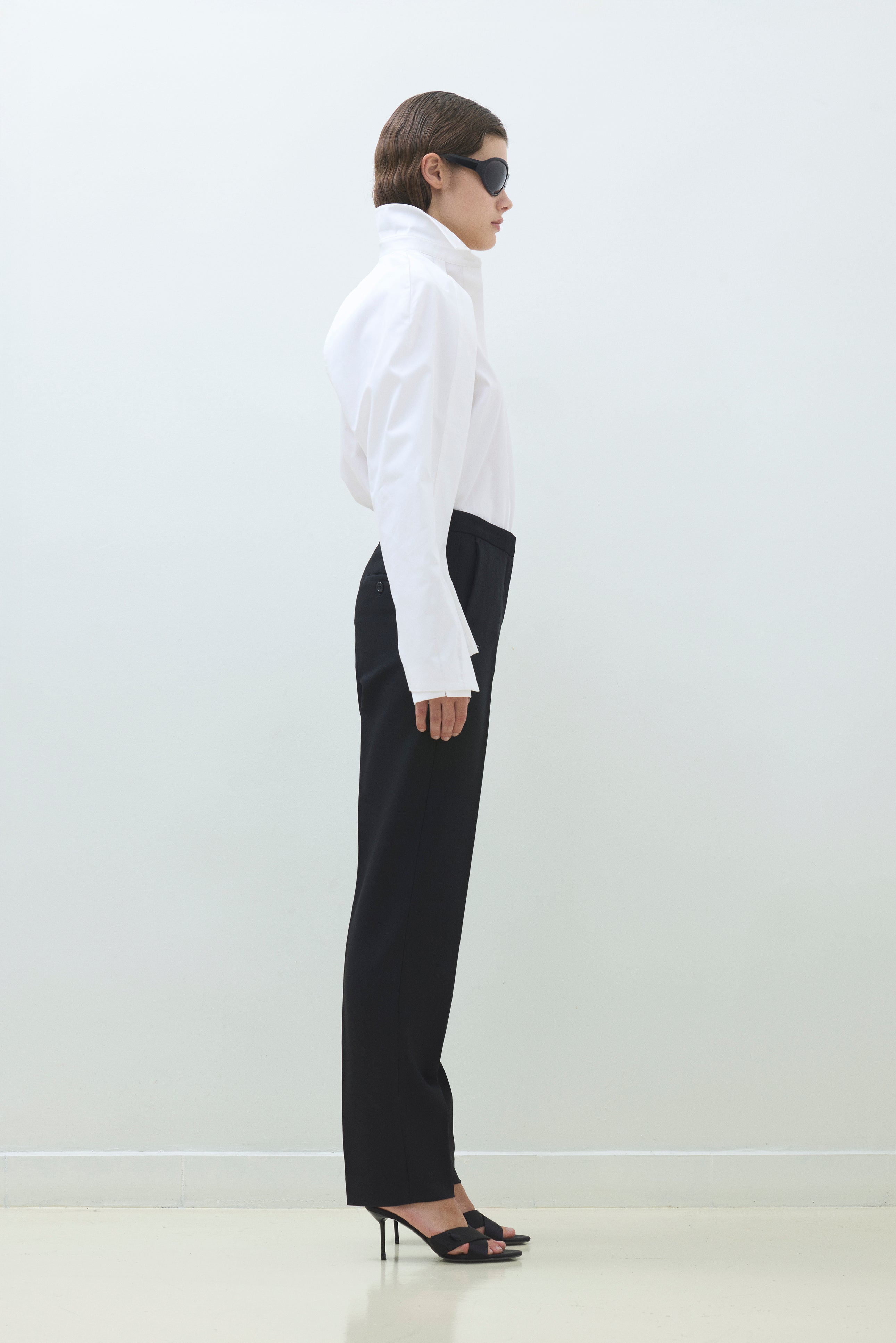 DOUBLE SLEEVED CAPE SHIRT